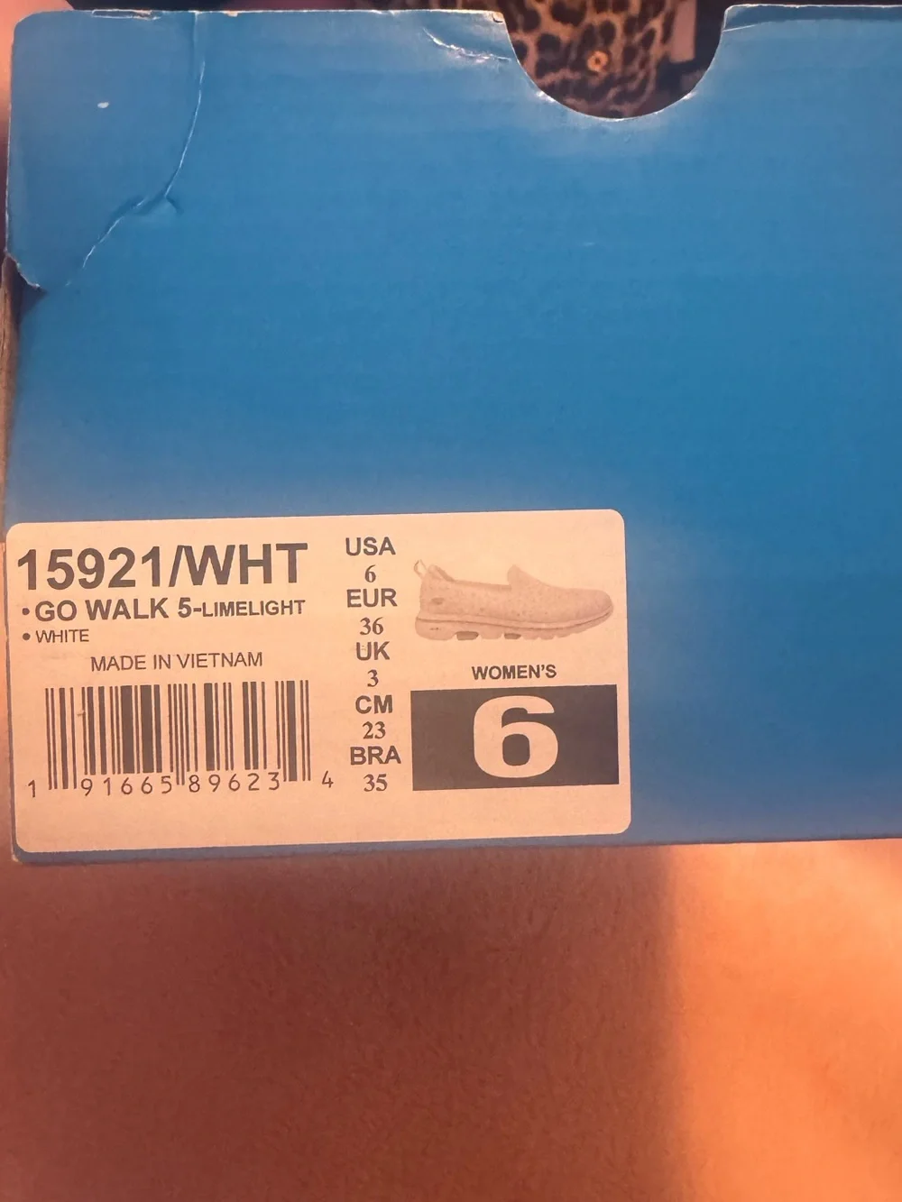 Skechers White Slip-On Rhinestone Knit Sneakers